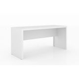 Mesa para Home Office 163cm ME4109 Branco Tecno Mobili