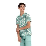 Camisa Juvenil Masculina Quadriculada Minty Verde 18