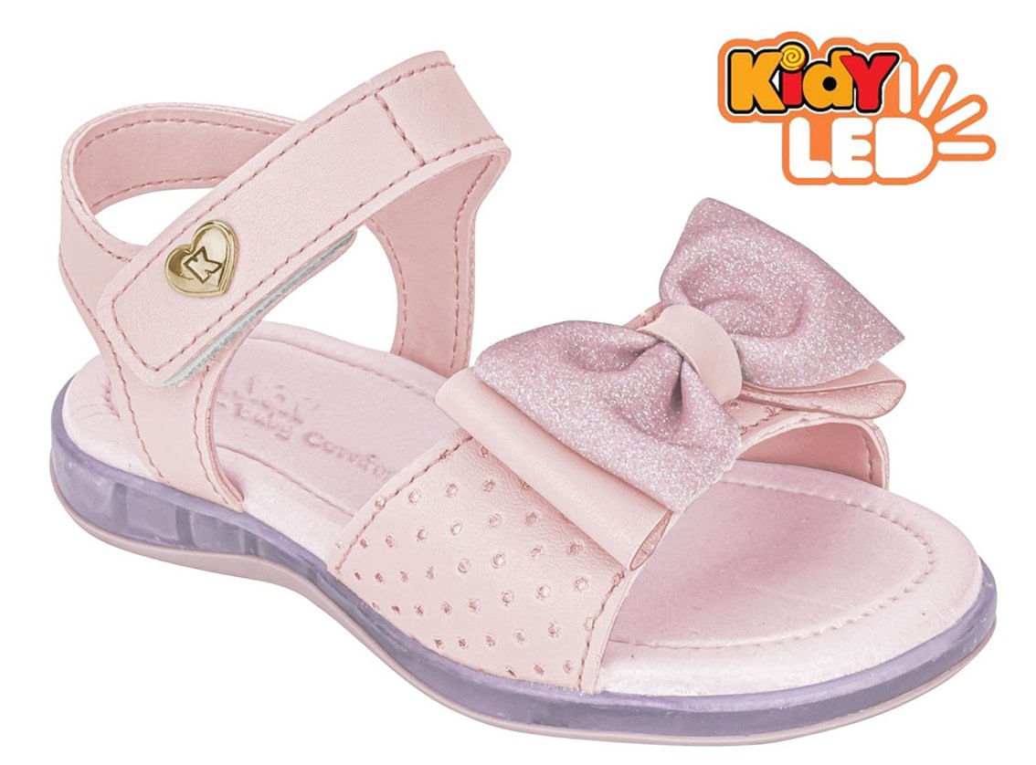 Sandália Kidy Baby Led Equilibrio 0017011 Infantil Feminino