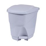 Lixeira Ecológica Com Pedal 16 Litros Astra LP1CZ2 Cinza Claro