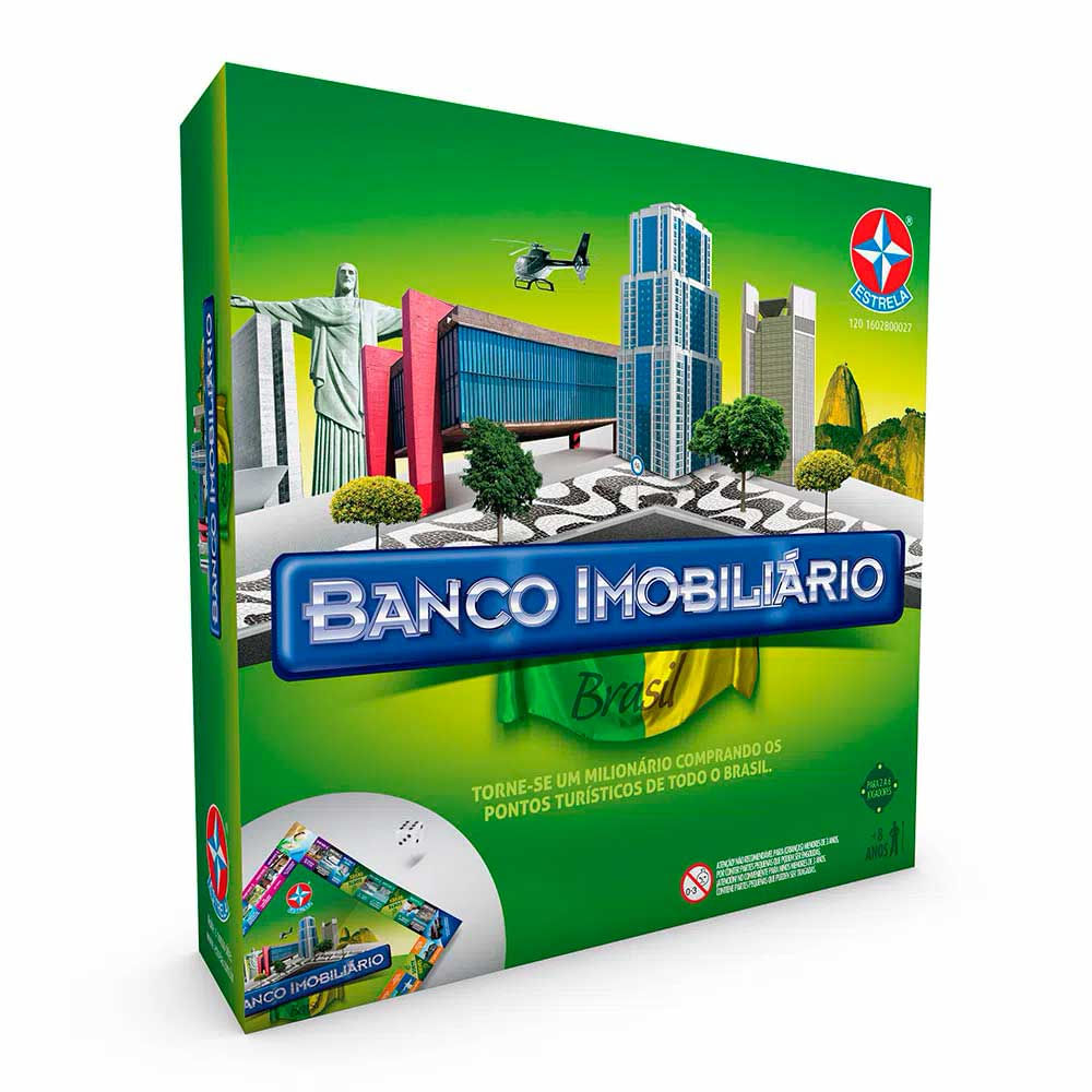 Jogo De Tabuleiro Banco Imobiliário Realidade Aumentada Estrela