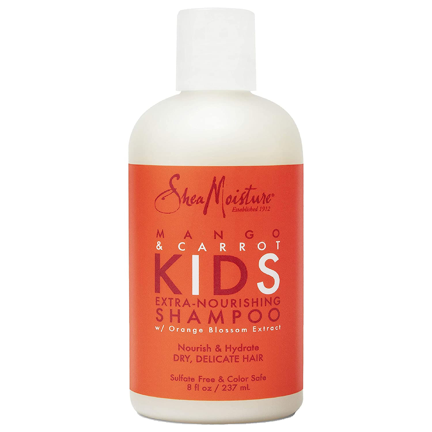 Shampoo Extra-nutritivo Sheamoisture Para Cenoura De Manga Infantil Com Manteiga De Karité 8 Oz