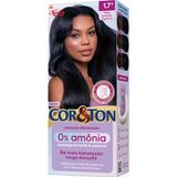 Tintura Cor &amp; Ton 0% Amônia Preto Azulado Especial 1.7