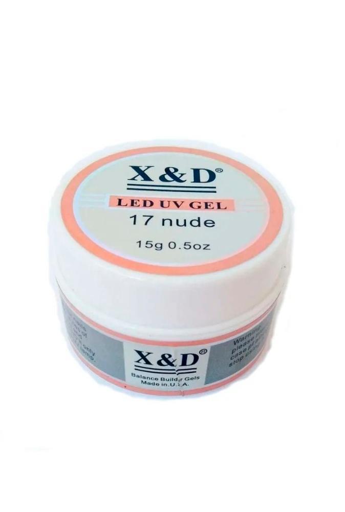 Gel Xed Alongamento Unha Led Uv Acrigel 15g Transparente