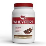 Whey Fort Vitafor Isolado E Concentrado 900g  Chocolate