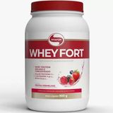 Whey Fort Vitafor Isolado E Concentrado 900g  Frutas Vermelhas