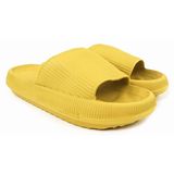 Chinelo Ortopédico Fly Feet Nuvem Macia Leve Confortável Amarelo  36/37