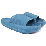 Chinelo Ortopédico Fly Feet Ortho Pauher Nuvem Macia Leve Confortável Azul 40/41