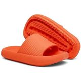 Chinelo Ortopédico Fly Feet Nuvem Macia Leve Confortável Laranja  40/41