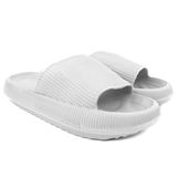 Chinelo Ortopédico Fly Feet Nuvem Macia Leve Confortável Branco 38/39