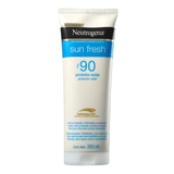 Protetor Solar Corpo E Rosto Neutrogena Sun Fresh Fps90 200ml