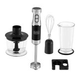 Mixer Vertical 3 Em 1 Black Decker Fusion Mix Mk600 Preto Inox 600w 127v