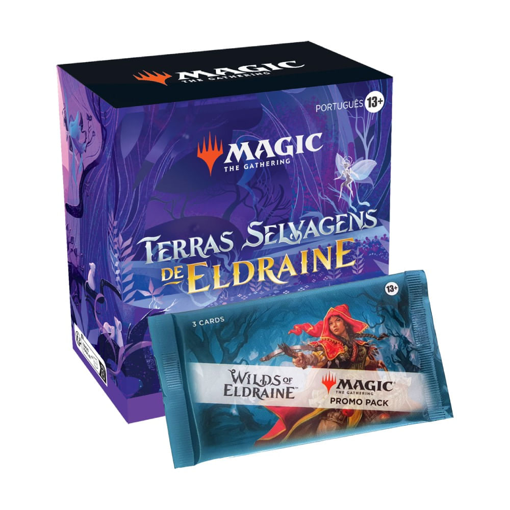 Magic The Gathering Pré-release Terras Selvagens De Eldraine + Promo Pack Portugues Jogo De Cartas é boa?