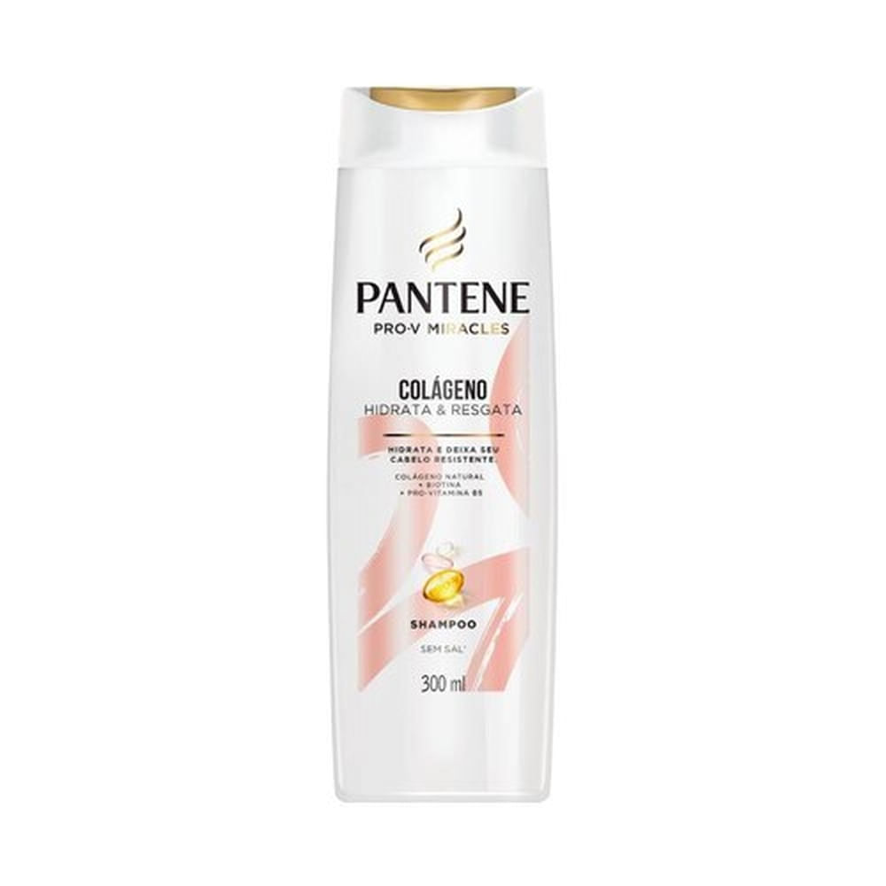 Shampoo Pantene Colágeno Hidrata &amp; Resgata 300ml