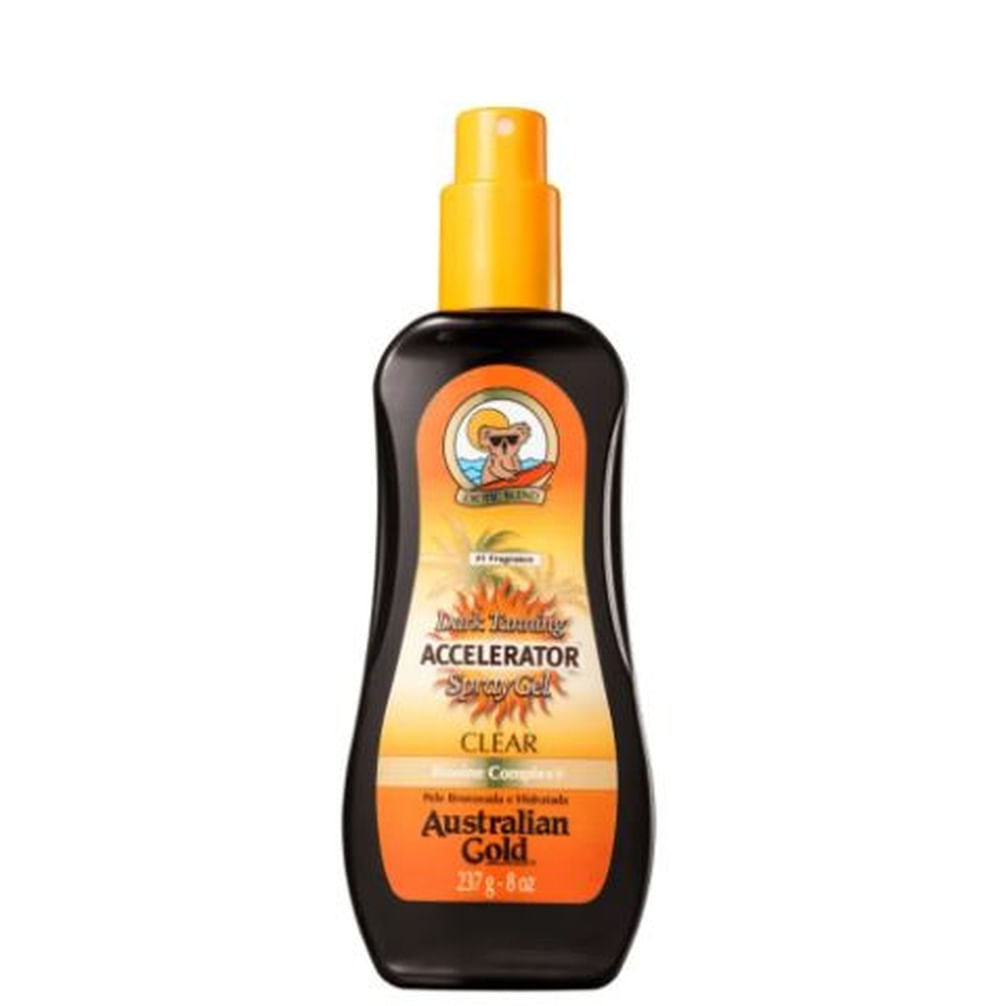 Australian Gold Acelerador De Bronzeado Spray Gel 237g