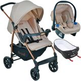 Carrinho Travel System Burigotto Ecco Mon Amour + Moises - Burigotto