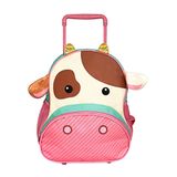 Mochila De Rodinha Passeio Escolar Infantil  Vaca Clio Pets