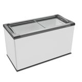 Freezer de Sorvete Horizontal NF40L Metalfrio, Expositor 399 Litros, Branco, 110V