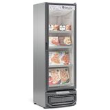 Freezer Expositor Vertical 1 Porta De Vidro Gcvc45 Gelopar Conservador 445 Litros Inox 220v