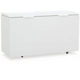 Freezer Horizontal 2 Tampas Cegas Ghbs50bn Gelopar Freezer 532 Litros Branco 110v