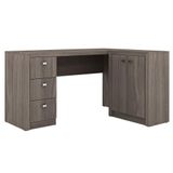 Conjunto Mesa c/ Balcão p/ Home Office Carvalho Tecno Mobili