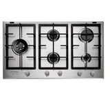 Cooktop à Gás Brastemp Gourmand 5 Queimadores Inox 90cm 220v