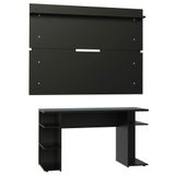 Mesa Gamer Madesa e Painel para TV até 65 Polegadas Preto