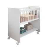 Mini Berço Rubi Branco Peternella