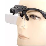 Lupa Cabeça Pra Salao De Beleza Com  5 Lentes Acrílicas