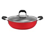 Panela Wok Safron De Aluminio 28 Cm