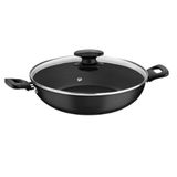 Panela Wok Loreto 28 Cm Em Alumínio Antiaderente