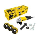 Esmerilhadeira Angular 4.1/2 900w Stanley Stgs9115 3 Discos 220v