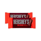 Kit 2 Chocolate Hershey&#39;s Meio Amargo 82g
