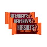 Kit 3 Chocolate Hershey&#39;s Cookies&#39;n&#39;chocolate 77g