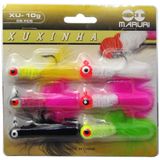 Isca Maruri Xuxinha Jig 10gr Com 6 Unidades Cores Variadas