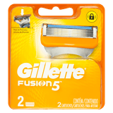 Carga Gillete Fusion 5 Com 2 Unidades