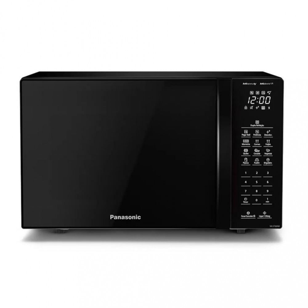 Microondas Panasonic Dupla Refeição St66nbru 34l