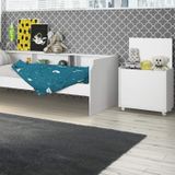 Baú com Rodízio Kids Quiditá Branco