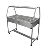 Carro Buffet Termico Spl508 8 Cubas Quentes 220v Spolu
