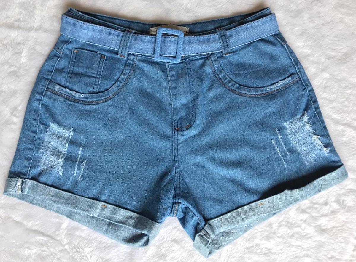 Kit 3 Short Feminino Jeans Com Licra Plus Size Tamanho Grande 5 em Promoção  na Americanas