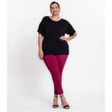 Legging Feminina Plus Size Bengaline Secret Glam Rosa Plus G2