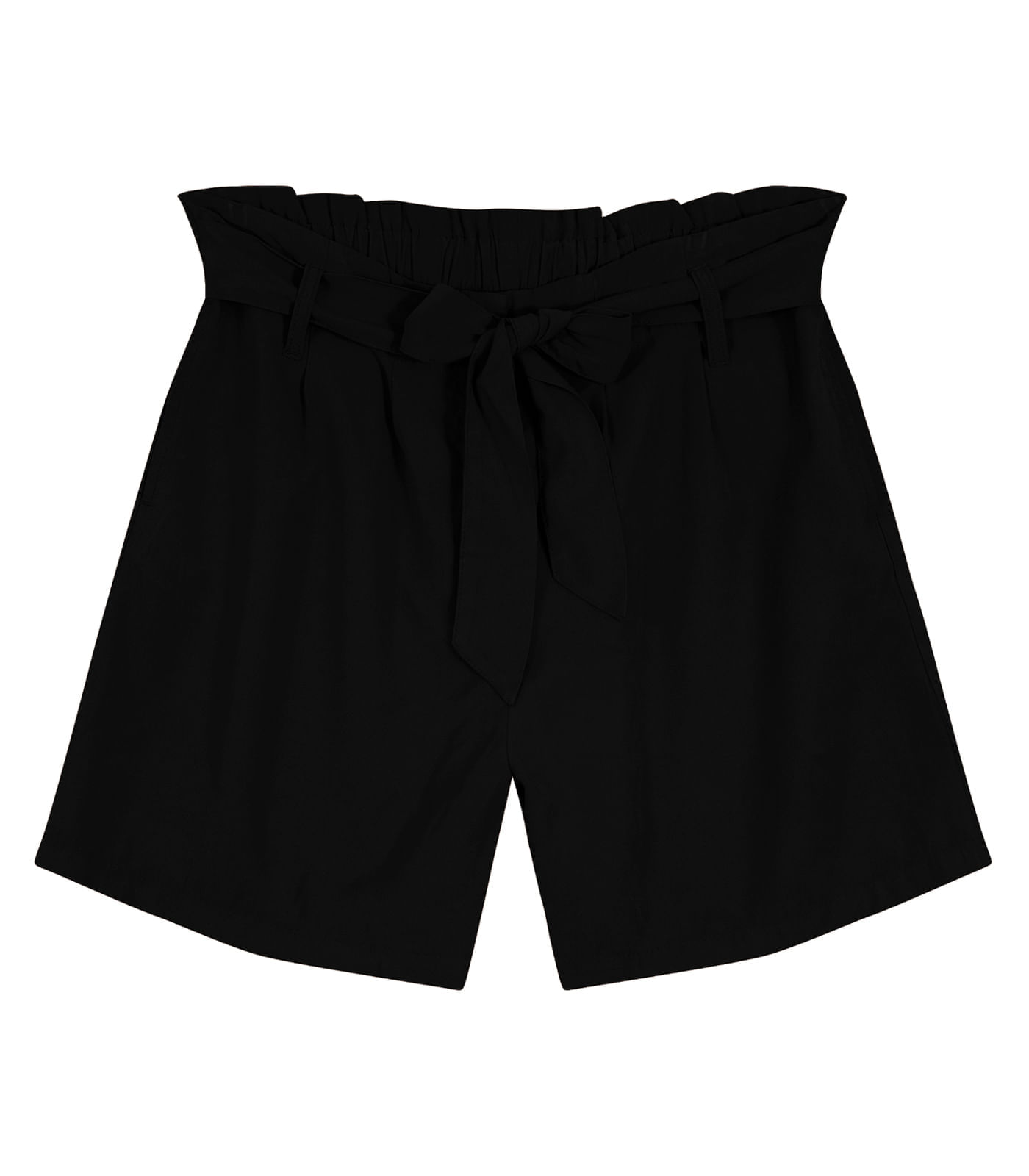 Shorts Feminino Em Sarja Endless Preto P
