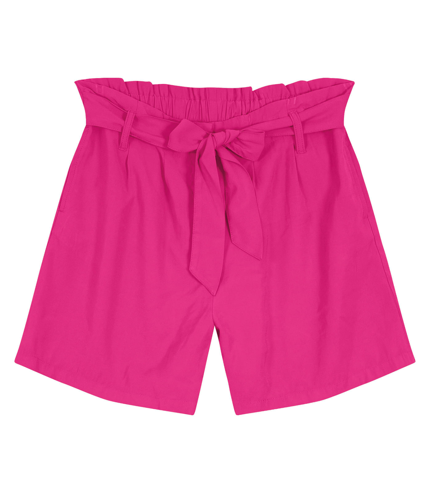 Shorts Feminino Em Sarja Endless Rosa G