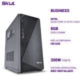 Computador B500 Quad Core I5 3470 3.20ghz Memória 8gb Ddr3 Sem Hd/ssd Fonte 300w Pfc Ativo