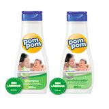 Kit Shampoo Pom Pom Camomila 200ml + Condicionador Pom Pom Camomila 200ml