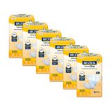 Kit 6 Fraldas Geriátricas Bigfral Derma Plus G Com 7un Cada