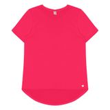 Blusa Feminina Malha Delicate Básica Rovitex Rosa Gg