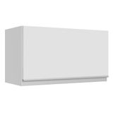 Armário Aéreo 100% Mdf 60 Cm 1 Porta Basculante Branco Smart Madesa