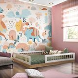 Cama Montessoriana Casal Infantil 144 X 195 Cm Aveiro Oak Branco Aconchego Shop Jm