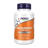 Glutationa 500mg Now Foods Glutathione 60 Veg Caps